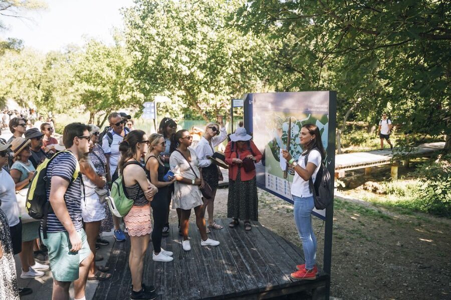 Split: Krka Waterfalls Tour, Boat Cruise, and Swimming - Jaruga hydroelectric power plant: engineering with a view