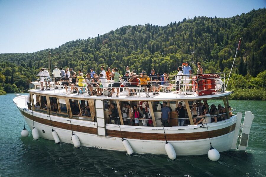 Split: Krka Waterfalls Tour, Boat Cruise, and Swimming - The panoramic boat ride: short, scenic, and well placed
