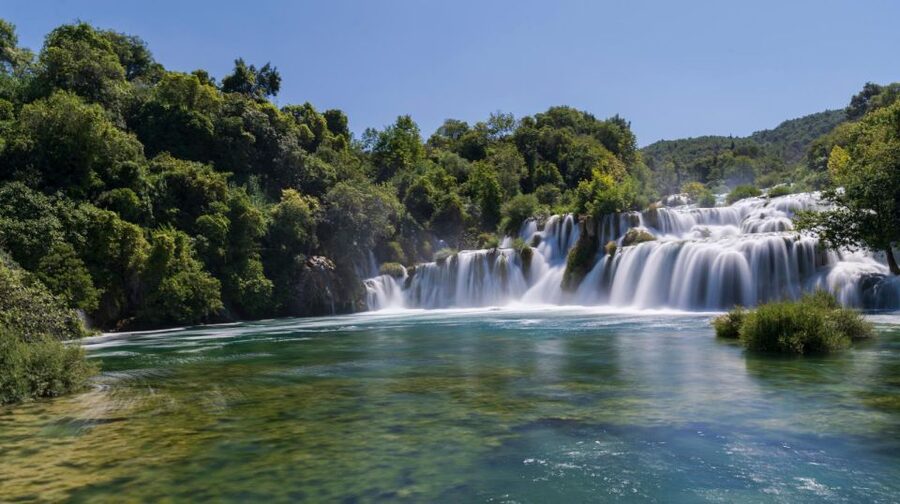 Split: Krka Waterfalls With Boat Cruise, Wine and Olive Oil - The old mills and Ethno Museum in Skradin: history you can walk through