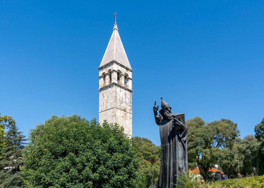 Split: Krka Waterfalls With Boat Cruise, Wine and Olive Oil - Europe’s first hydroelectric power station: a surprising stop that adds meaning
