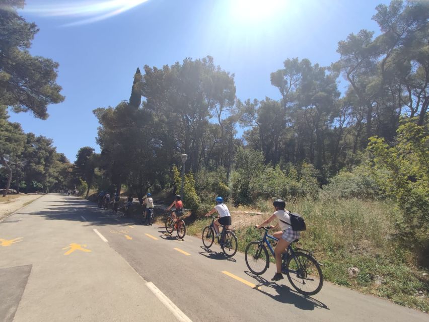 Split: Old Town and Marjan Park Bike Tour - Bike setup, helmet, and the hills question
