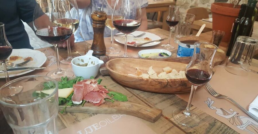 Split: Old Town Food Tour - Start at the Croatian National Theatre, Then Into the Palace World