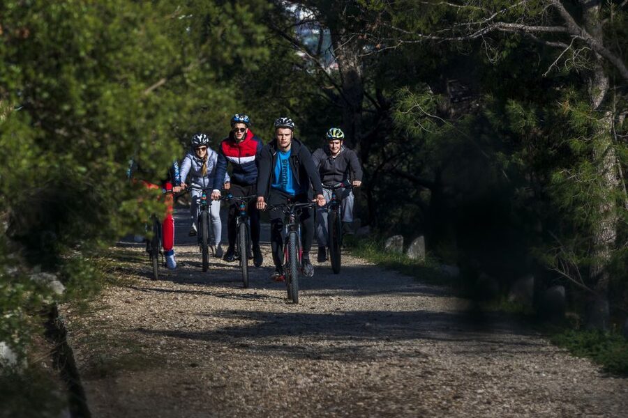 Split: Old Town Guided Bike Tour with Poljud Stadium - Getting Your Bearings in Split’s Old Town by Bike