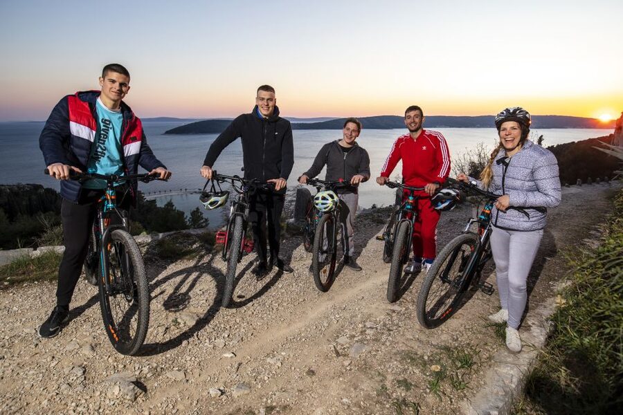 Split: Old Town Guided Bike Tour with Poljud Stadium - Sustipan Park Cliffs and Adriatic Views You’ll Actually Remember