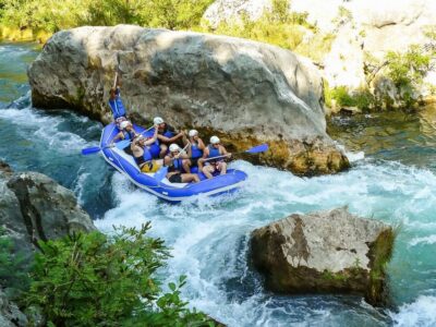Cetina River Rafting with Cliff Jump & Swimming