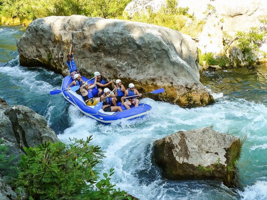 Split/Omiš: Cetina River Rafting with Cliff Jump & Swimming - Your 3-hour timeline: from Omiš pickup to 12 km downriver