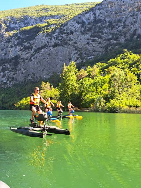Split/Omiš: Cetina River Water Bike Safari - Swims in the Cetina: A Refreshing Optional Moment