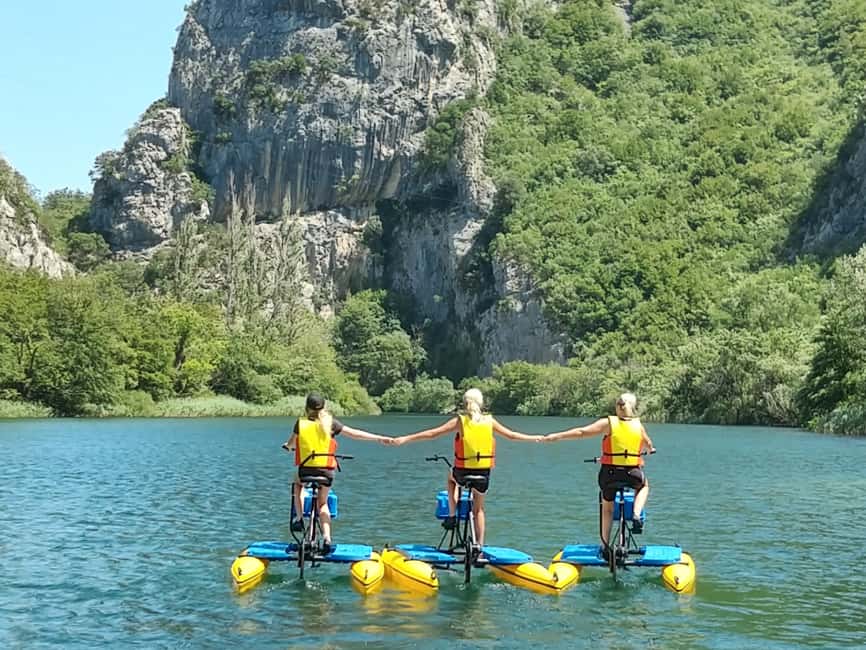 Split/Omiš: Cetina River Water Bike Safari - Snacks, Drinks, and the Little Comforts That Keep It Fun