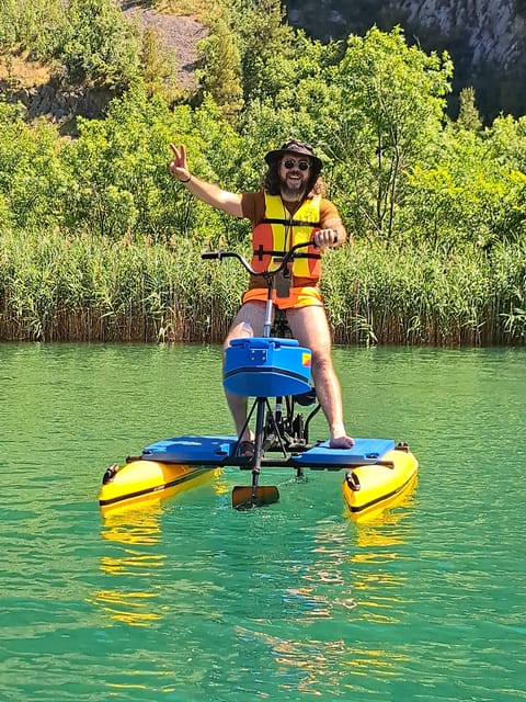 Split/Omiš: Cetina River Water Bike Safari - How Hard Is It, Really? Pedal Effort and Heat Tips