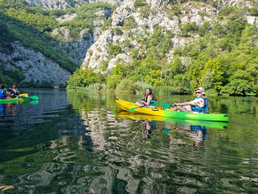 Split/Omiš - Guided Kayaking & Snorkeling Tour Cetina River - Snorkel Time and Free Photos: The Guide Does the Hard Part