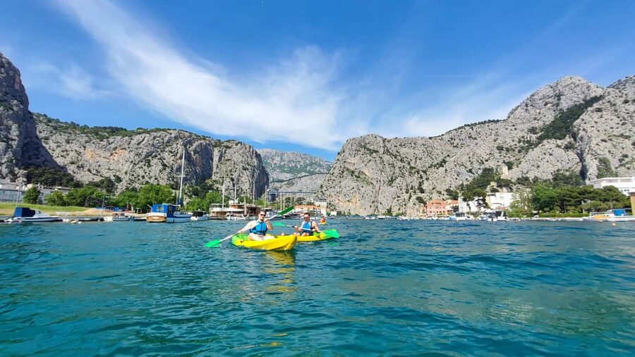 Split/Omiš - Guided Kayaking & Snorkeling Tour Cetina River - Upstream Launch: Paddling the Cetina with Clear-Water Views