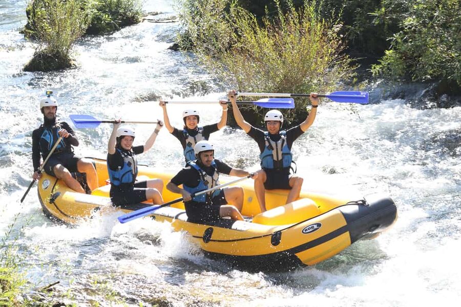 Split/Omiš: Rafting, Cliff Jumping, and Cave Tour - Meeting your guide and your 8-person max group