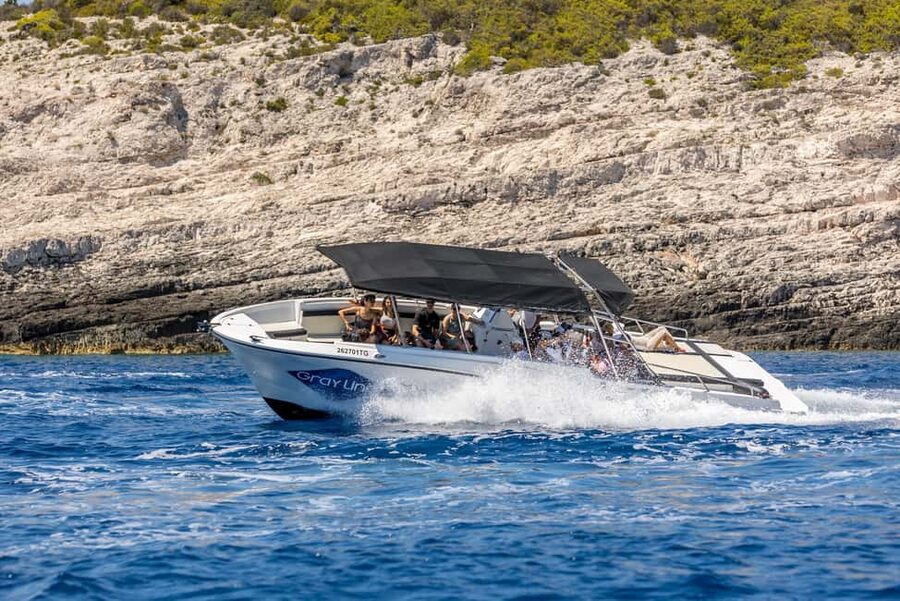 Split or Trogir: Blue Cave, Vis, and Hvar Speedboat Day Trip - Blue Cave: What You See, How the Timing Works, and the Cash Fee
