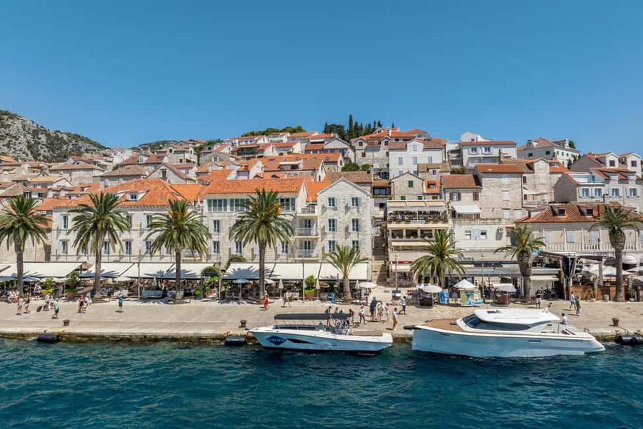 Split or Trogir: Blue Cave, Vis, and Hvar Speedboat Tour - Stiniva Cove photo break, then Veliki Budikovac for snorkel time