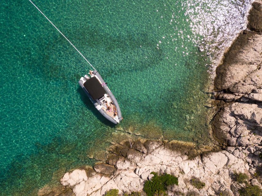 Split: Private Full Day Boat Trip to Blue Lagoon and Trogir - Blue Lagoon in the morning: clear water and real snorkeling time