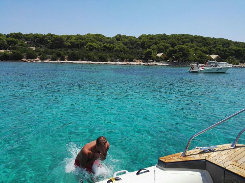 Split: Private Full Day Boat Trip to Blue Lagoon and Trogir - Getting underway from Split and finding the right start point