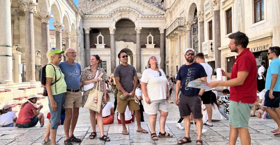 Split: Private Roman History & Market Tour - Golden Toe Ritual and Hajduk Threads Through the Streets