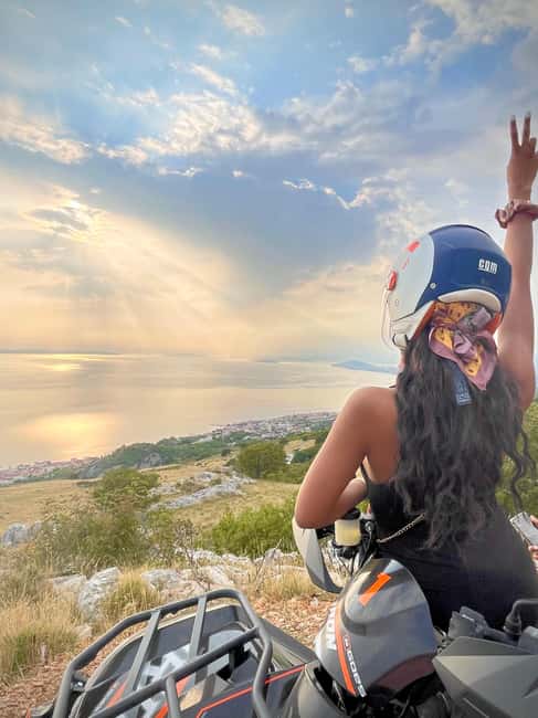 Split: Quad Bike Tour with Sea, Mountain and River Views - Podstrana Mountain: photo stops with real altitude