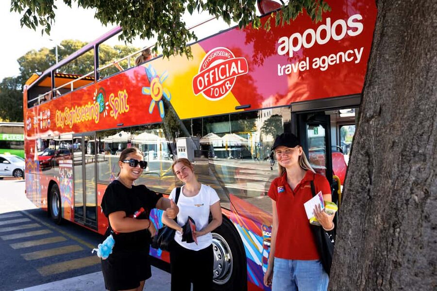 Split: Red Line Panoramic Tour with Sightseeing Bus - Poljud Stadium and the yacht marina: Split’s modern face