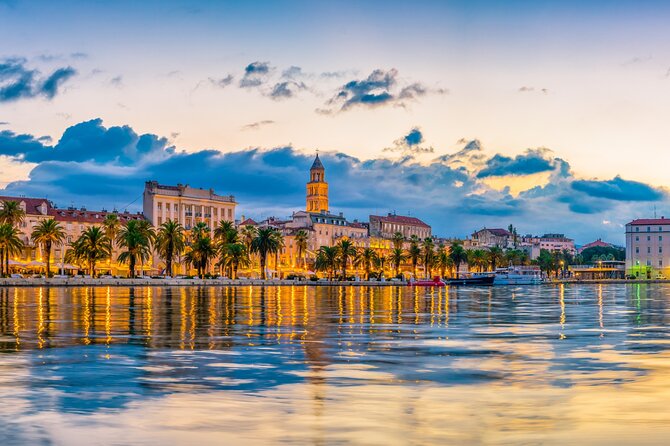 Split Riviera Panoramic Sunset Cruise with Summer Vibes on Boat - The Quick Route, from Diocletian’s Palace Views to Marjan Pines