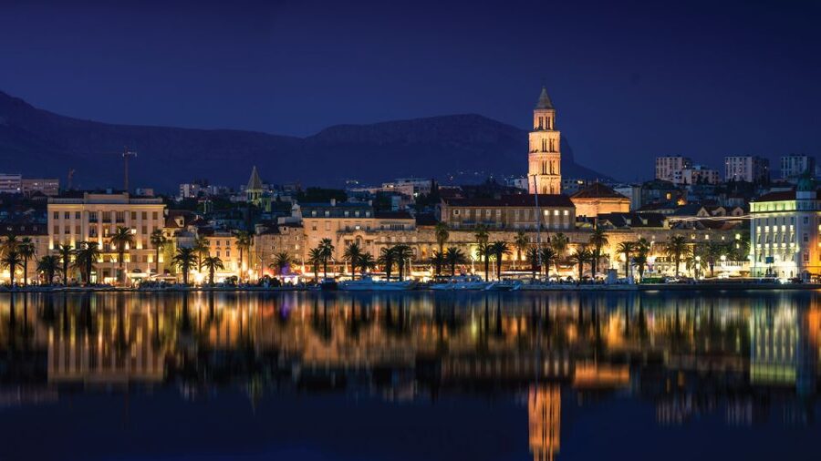Split: Riviera Sunset Cruise & Swim with Summer Vibes - Champagne on Deck, Music in the Background, and the “Pomalo” Pace