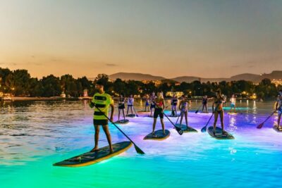 Stand Up Paddleboard Night Glow Tour