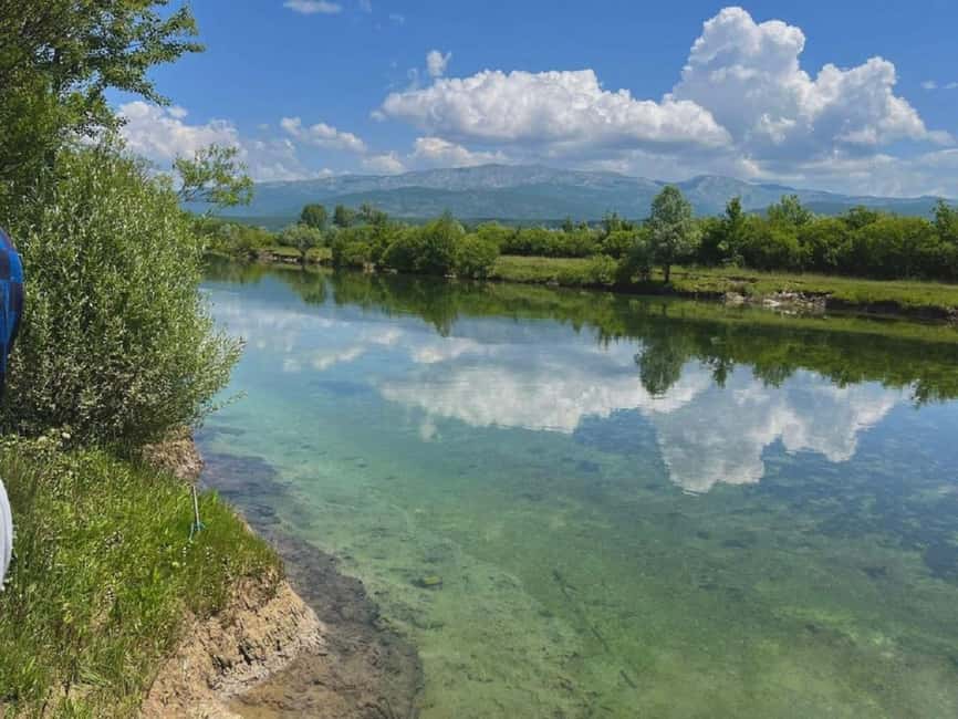 Split: Three Rivers Quad Tour with Swimming - Swimming in the Cetina River, and why season matters