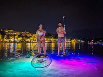 Transparent SUP night Glow tour