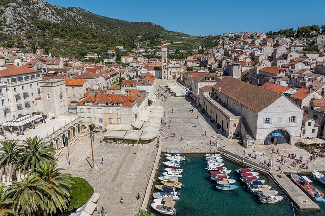 Split/Trogir: Blue Cave, Vis and Hvar Small Group Tour - Town of Hvar and Fortica: Using Your Two Hours Like a Local