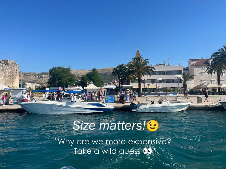 Split/Trogir: Half-Day(5 hours) 3-Island Speedboat Adventure - Why Veliki Drvenik, Šolta, and Čiovo Fit Perfectly Into 5 Hours