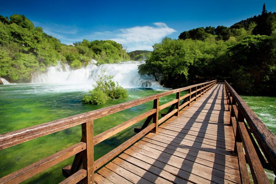 Split & Trogir: Krka Waterfalls & Swimming in Primošten - Krka National Park and Skradinski buk: the walk that turns into awe