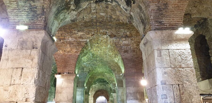Split: Walking tour of Split with a 'Magister' of History - Peristyle and the iconic markers: Jupiter’s Temple and Diocletian’s story in stone