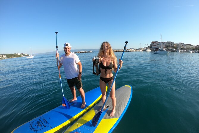 Stand Up Paddle adventure in Split - Stobreč Camp Morning: How the Timing Sets the Mood