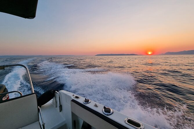 Sunset Speedboat Tour in Makarska with swim stop on island Brač - Puntica Bay on Brač: 40 Minutes to Swim, Relax, and Take Photos