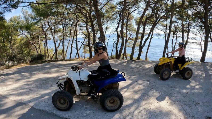 Trogir, Žedno: Čiovo Island 100% Off-Road Quad ATV Tour - Stop by stop: viewpoints, cliffs, and the ride’s best moments