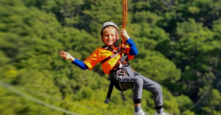 Tučepi: Zip Line Experience - Getting ready: short training, pro support, and upbeat coaching