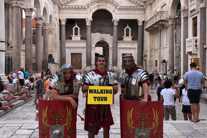 Walking Tour of Split and Diocletian's Palace - Starting at Peristil ulica: the Peristyle orientation moment